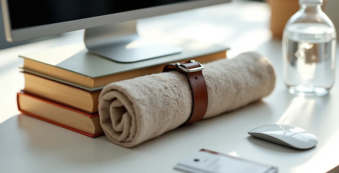 Kreative DIY-Lösungen mit Alltagsgegenständen für ergonomisches Arbeiten