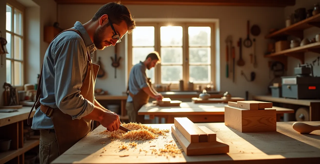 Lokale Tischlerei mit nachhaltiger Möbelproduktion in Deutschland