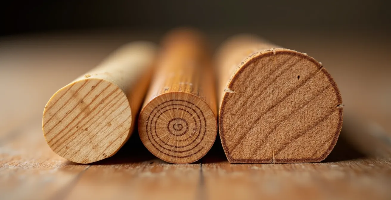 Vergleich verschiedener nachhaltiger Holzmaterialien aus regionaler Perspektive